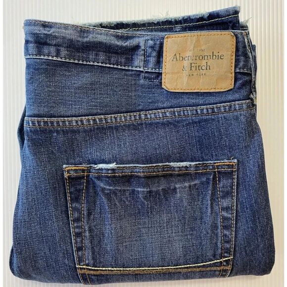 Abercrombie & Fitch Horton Classic Straight Button Fly Jeans 36x32 (Fit 38x32) - Picture 5 of 13